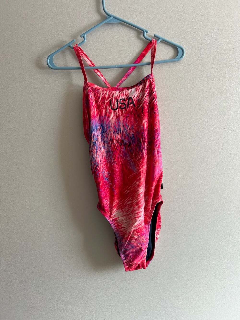 Nike Swim HydraStrong Team USA Olympics Women's Racerback One-Piece Swimsuit